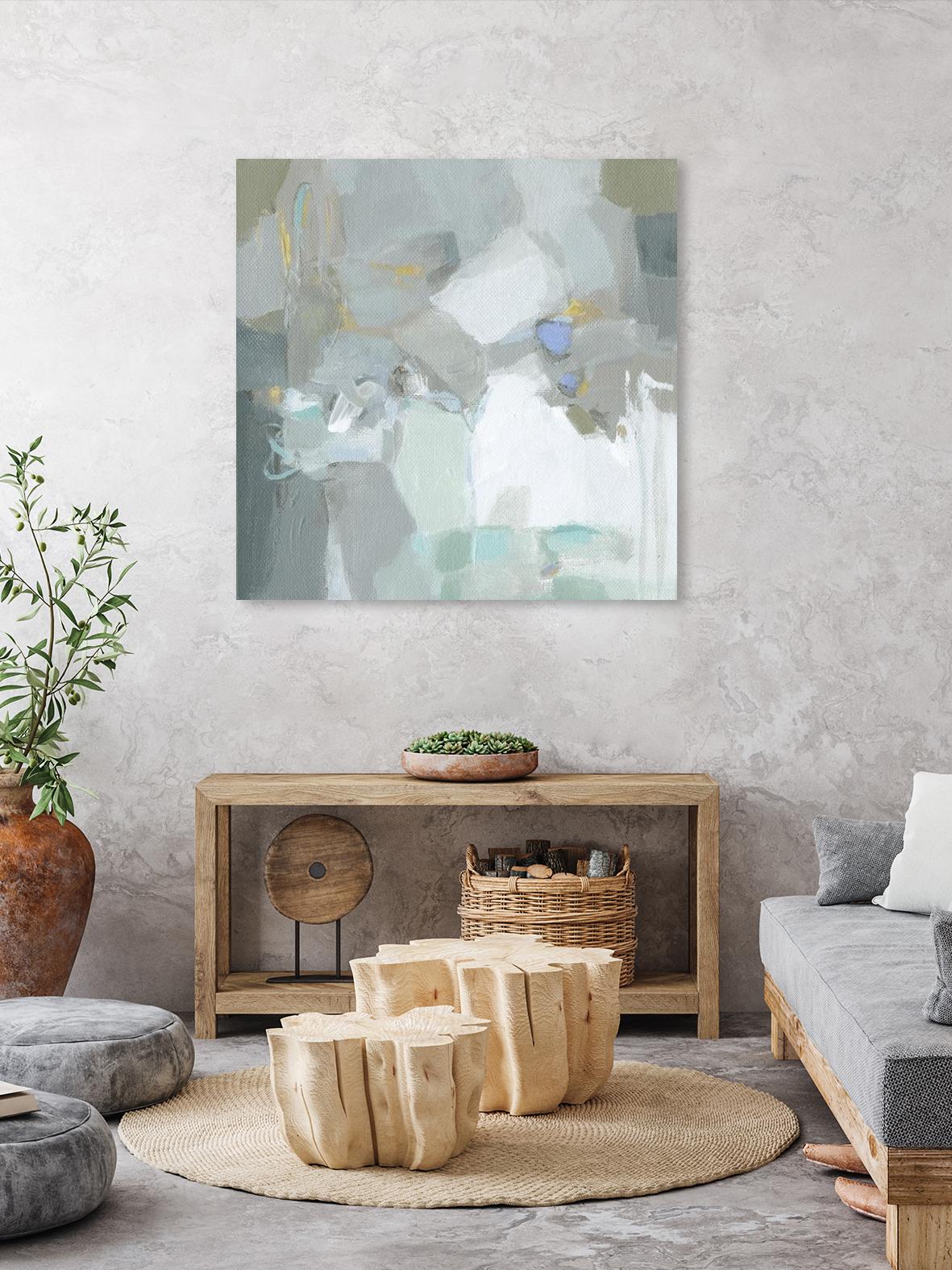 Frosted Flakes by Christina Long on GIANT ART - green abstract