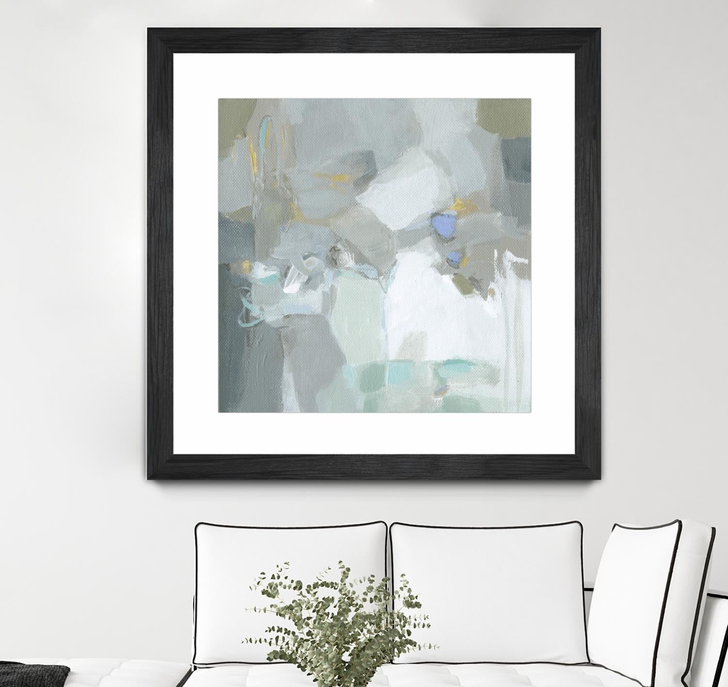 Frosted Flakes by Christina Long on GIANT ART - green abstract