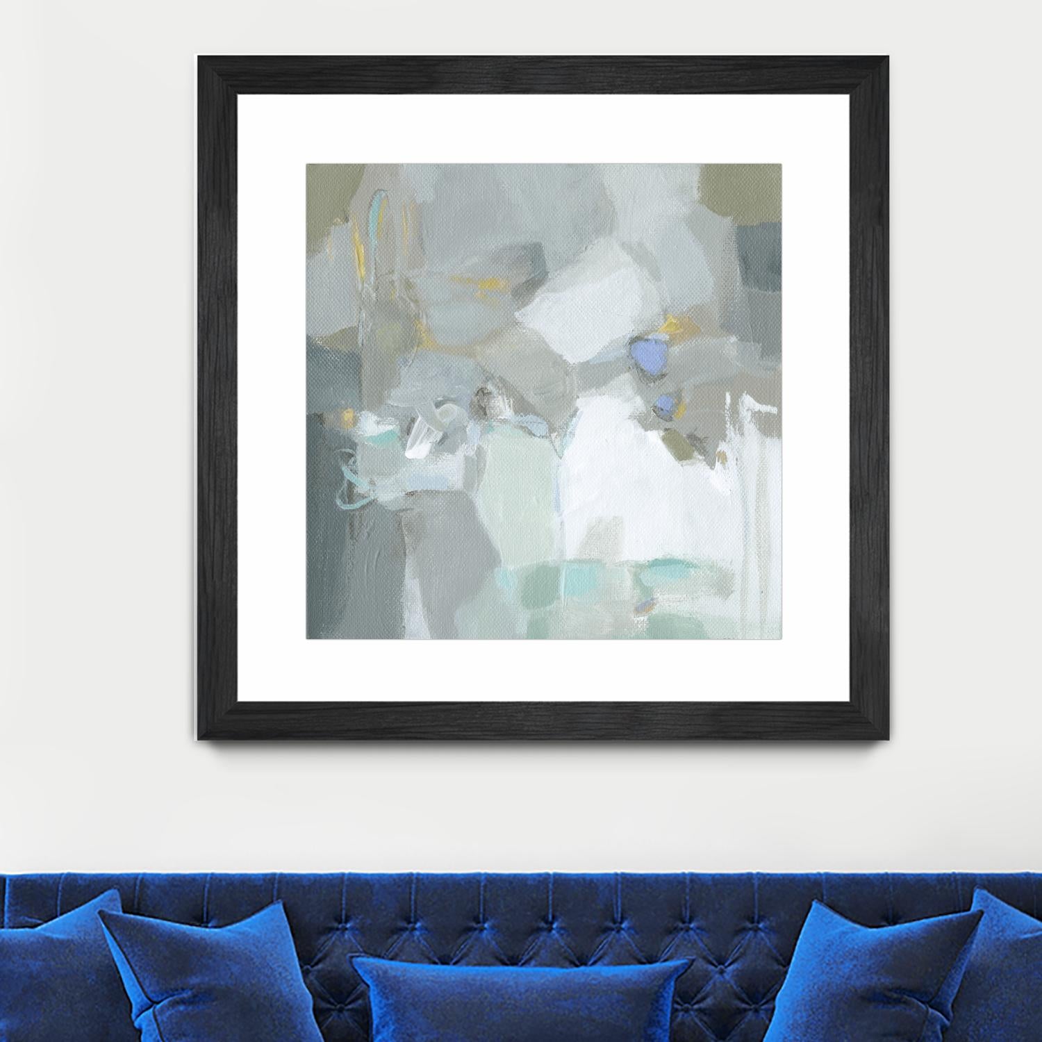 Frosted Flakes by Christina Long on GIANT ART - green abstract