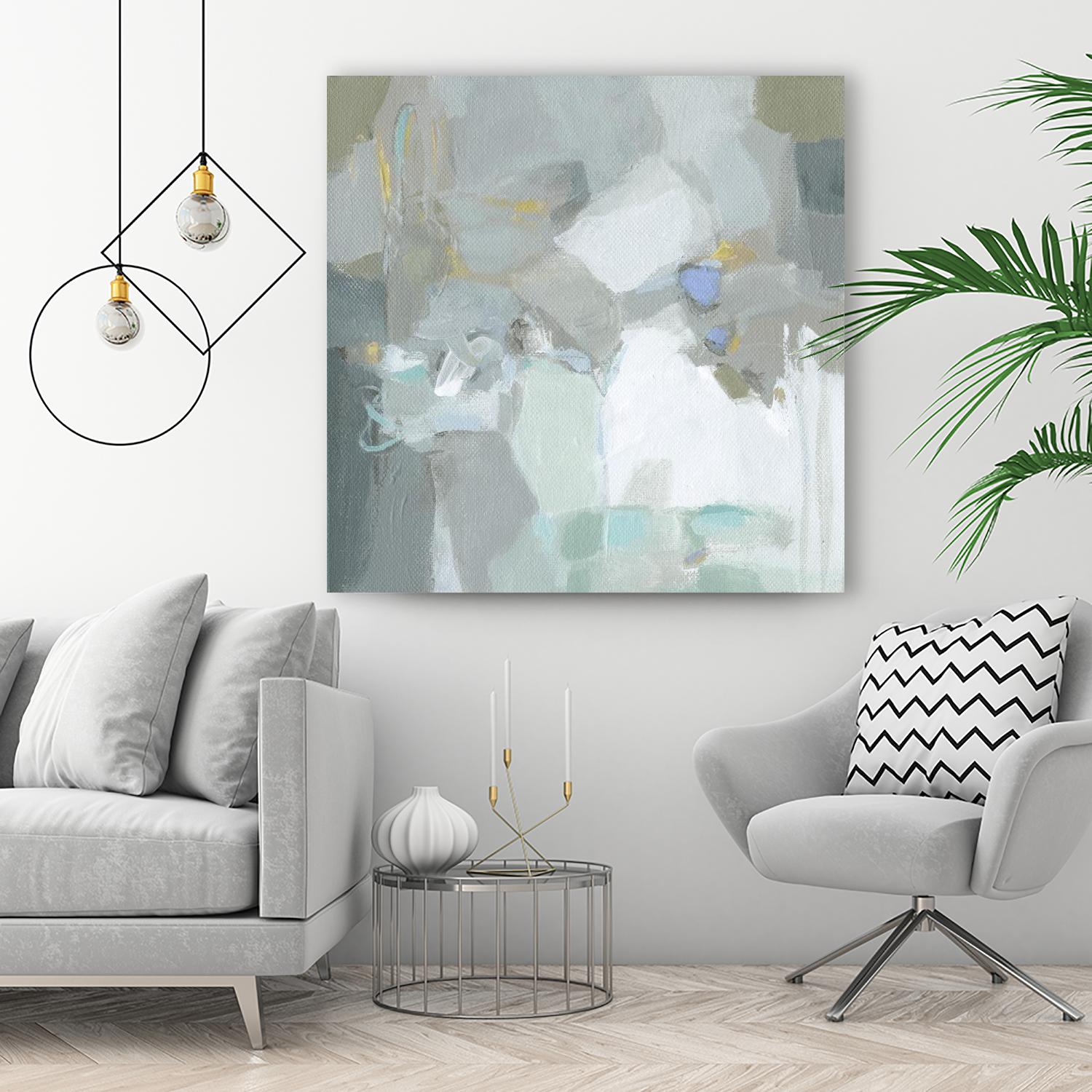 Frosted Flakes by Christina Long on GIANT ART - green abstract