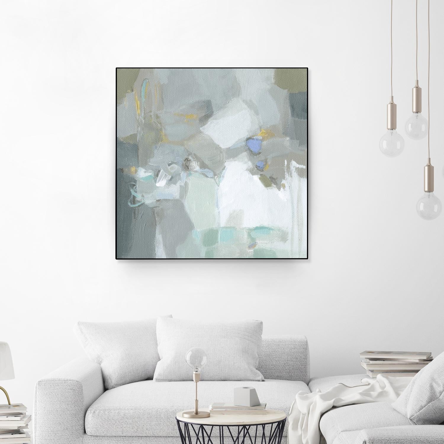 Frosted Flakes by Christina Long on GIANT ART - green abstract