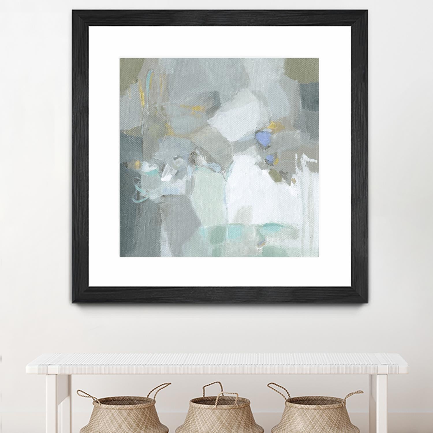 Frosted Flakes by Christina Long on GIANT ART - green abstract