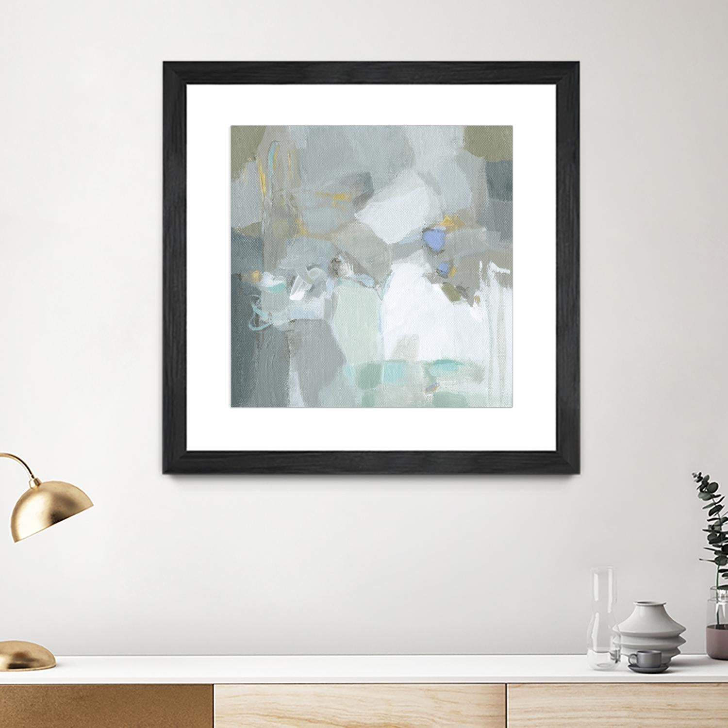 Frosted Flakes by Christina Long on GIANT ART - green abstract