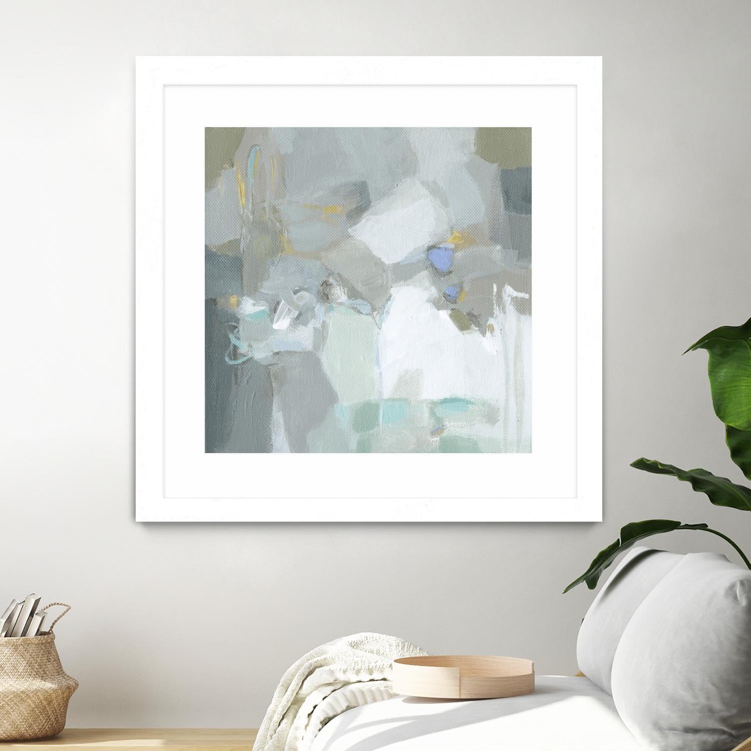 Frosted Flakes by Christina Long on GIANT ART - green abstract