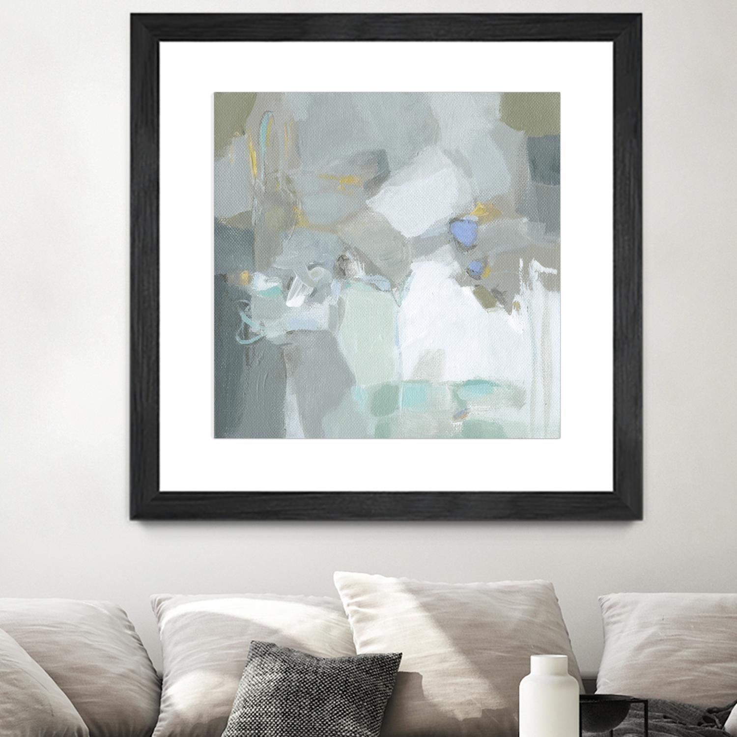 Frosted Flakes by Christina Long on GIANT ART - green abstract