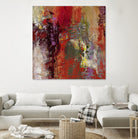 Sidecars III by Janet Bothne on GIANT ART - red abstract