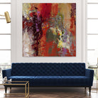 Sidecars III by Janet Bothne on GIANT ART - red abstract
