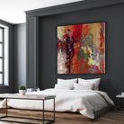 Sidecars III by Janet Bothne on GIANT ART - red abstract