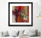 Sidecars III by Janet Bothne on GIANT ART - red abstract