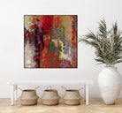 Sidecars III by Janet Bothne on GIANT ART - red abstract