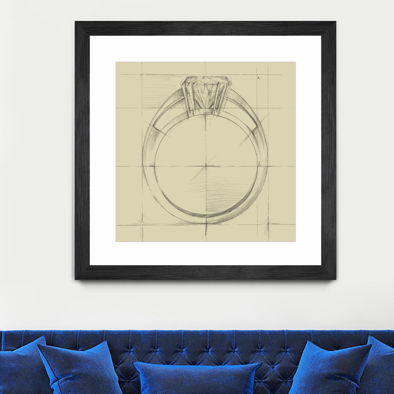 Ring Design I by Ethan Harper on GIANT ART - fashion