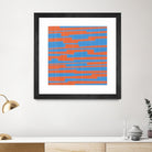 Modern Circuit VI by Charles McMullen on GIANT ART - blue abstract