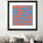 Modern Circuit VI by Charles McMullen on GIANT ART - blue abstract