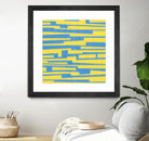 Modern Circuit VII by Charles McMullen on GIANT ART - yellow abstract