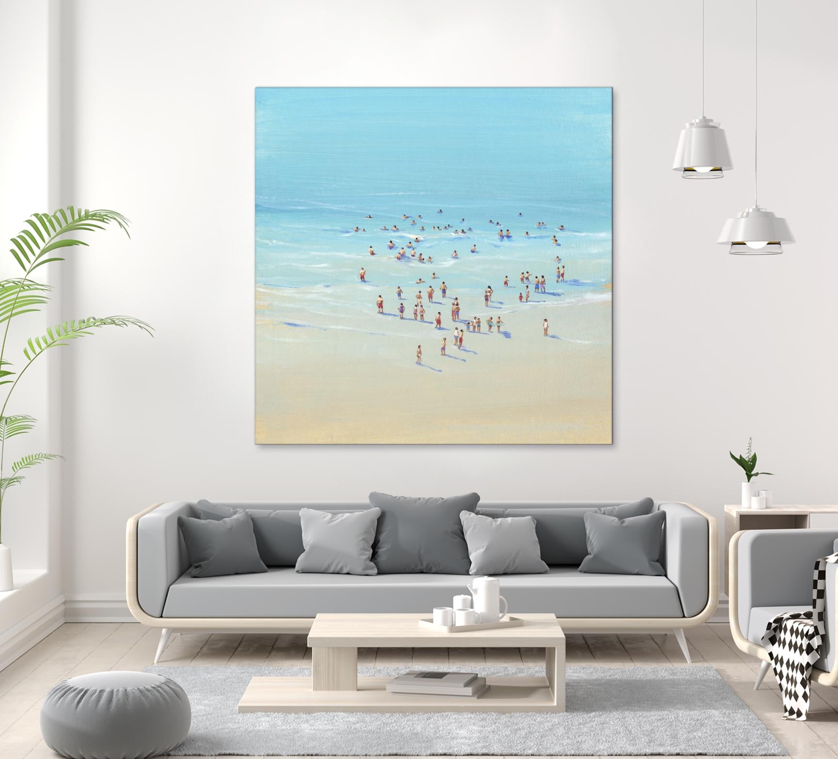 Beach Day II by Tim OToole on GIANT ART - coastal & tropical