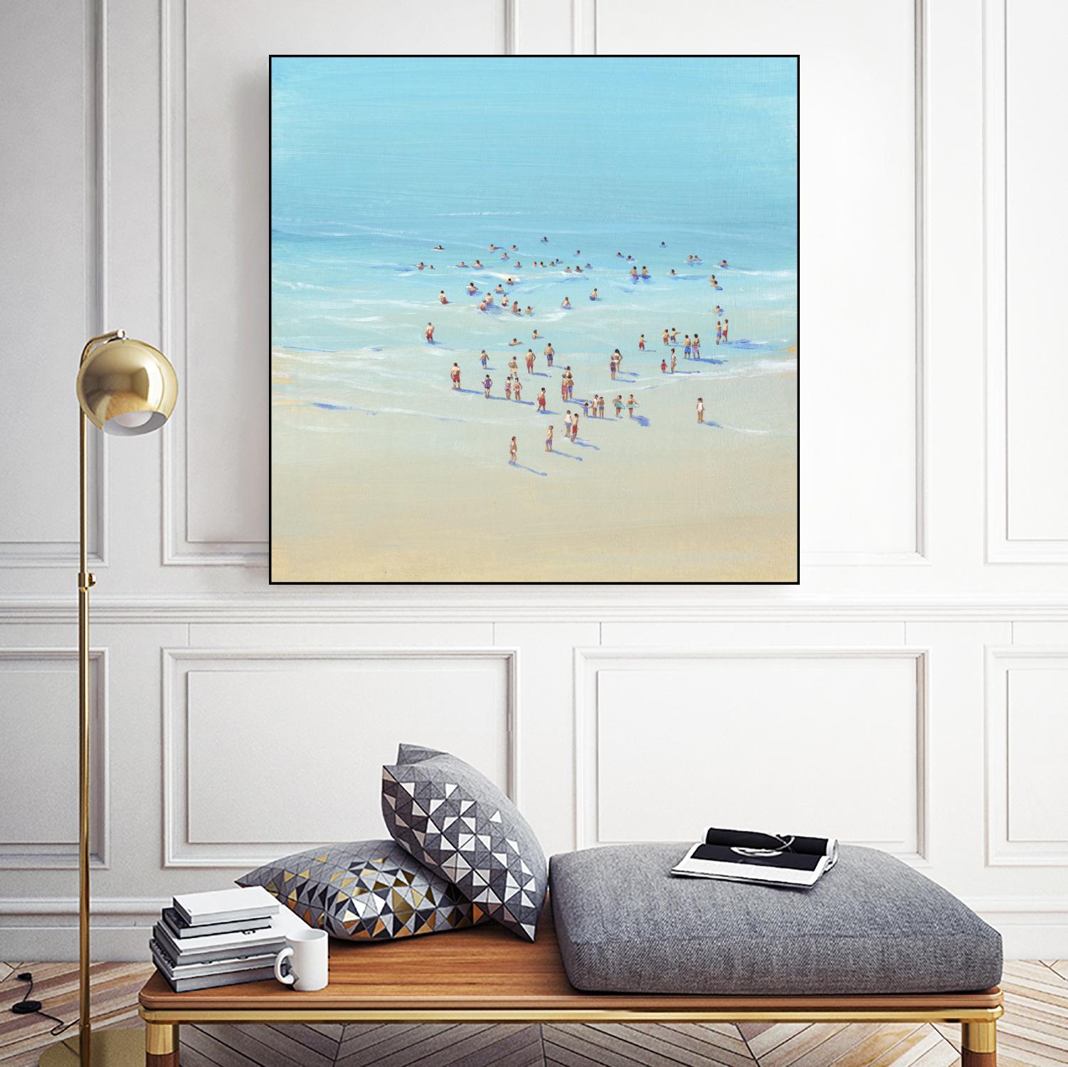 Beach Day II by Tim OToole on GIANT ART - coastal & tropical