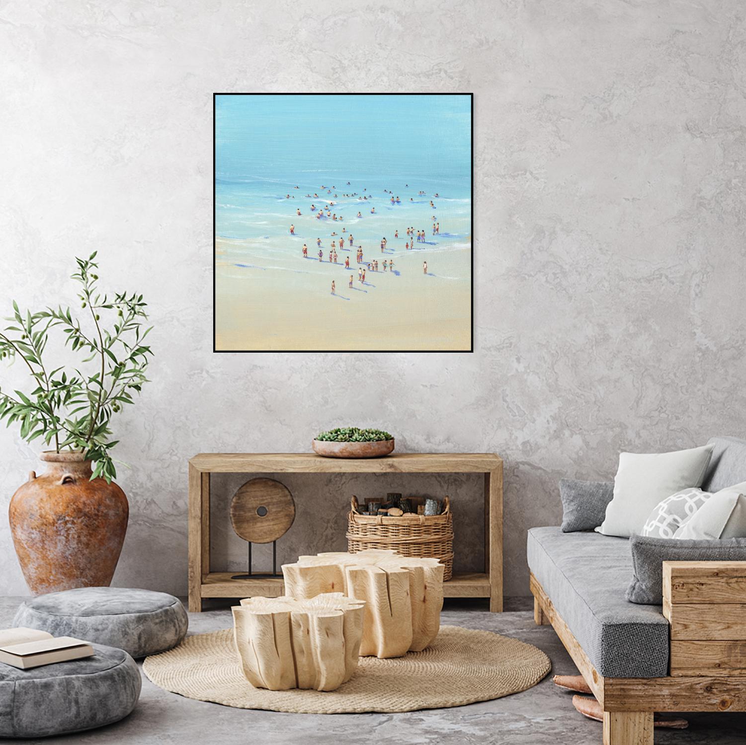 Beach Day II by Tim OToole on GIANT ART - coastal & tropical