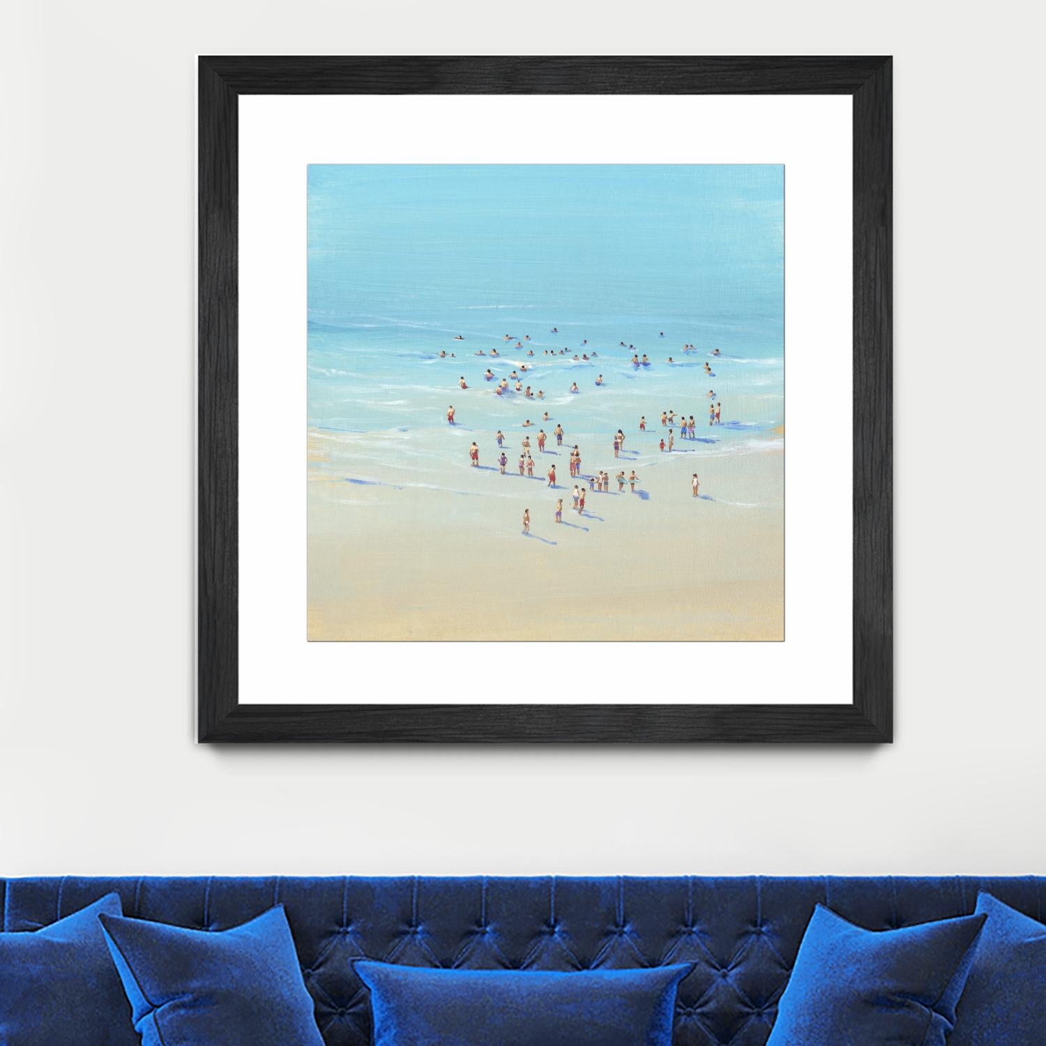 Beach Day II by Tim OToole on GIANT ART - coastal & tropical