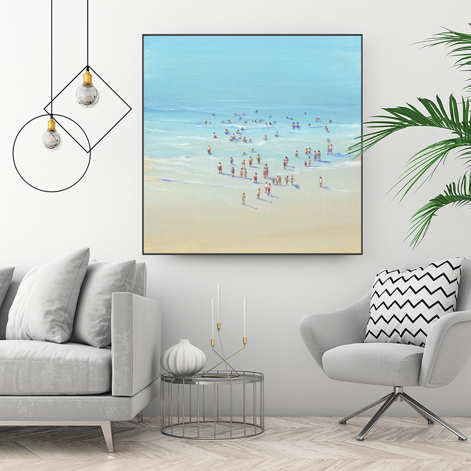 Beach Day II by Tim OToole on GIANT ART - coastal & tropical