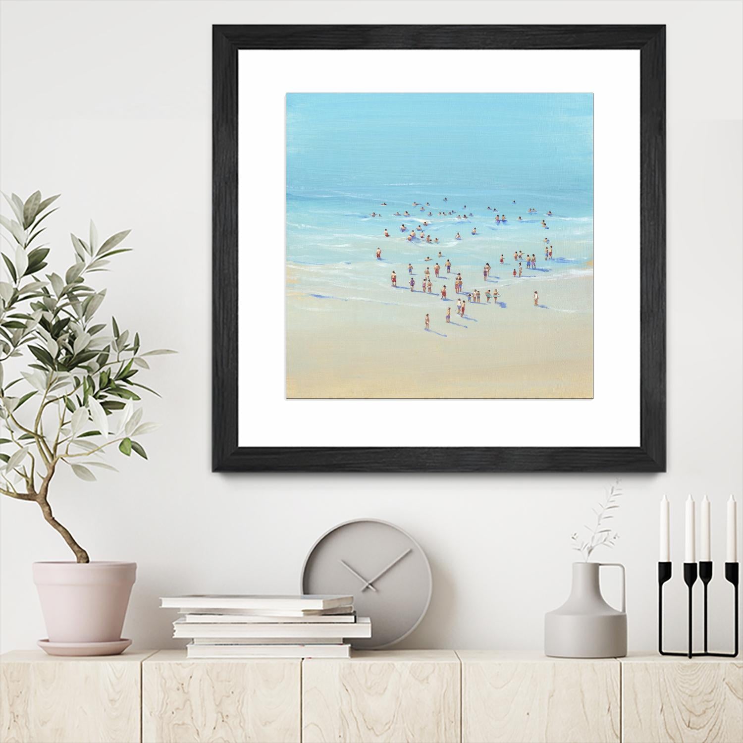 Beach Day II by Tim OToole on GIANT ART - coastal & tropical