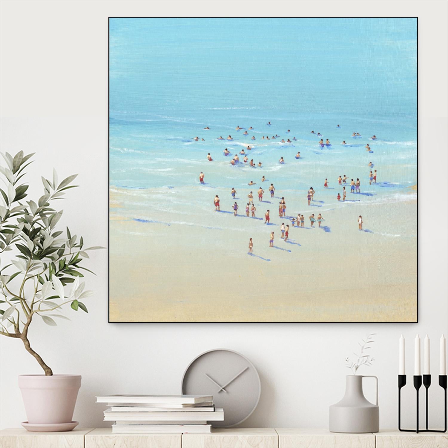 Beach Day II by Tim OToole on GIANT ART - coastal & tropical