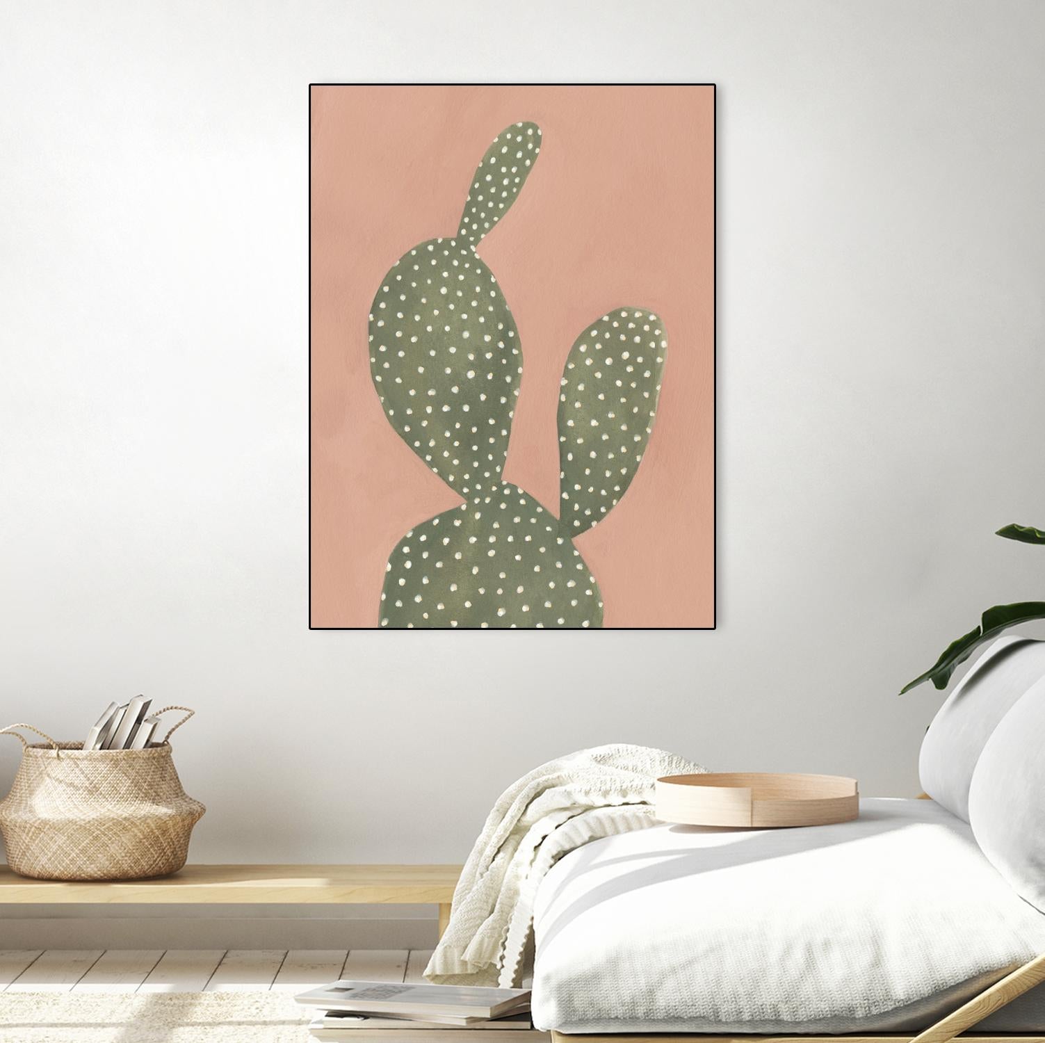 Coral Cacti I by Emma Scarvey on GIANT ART - coastal & tropical