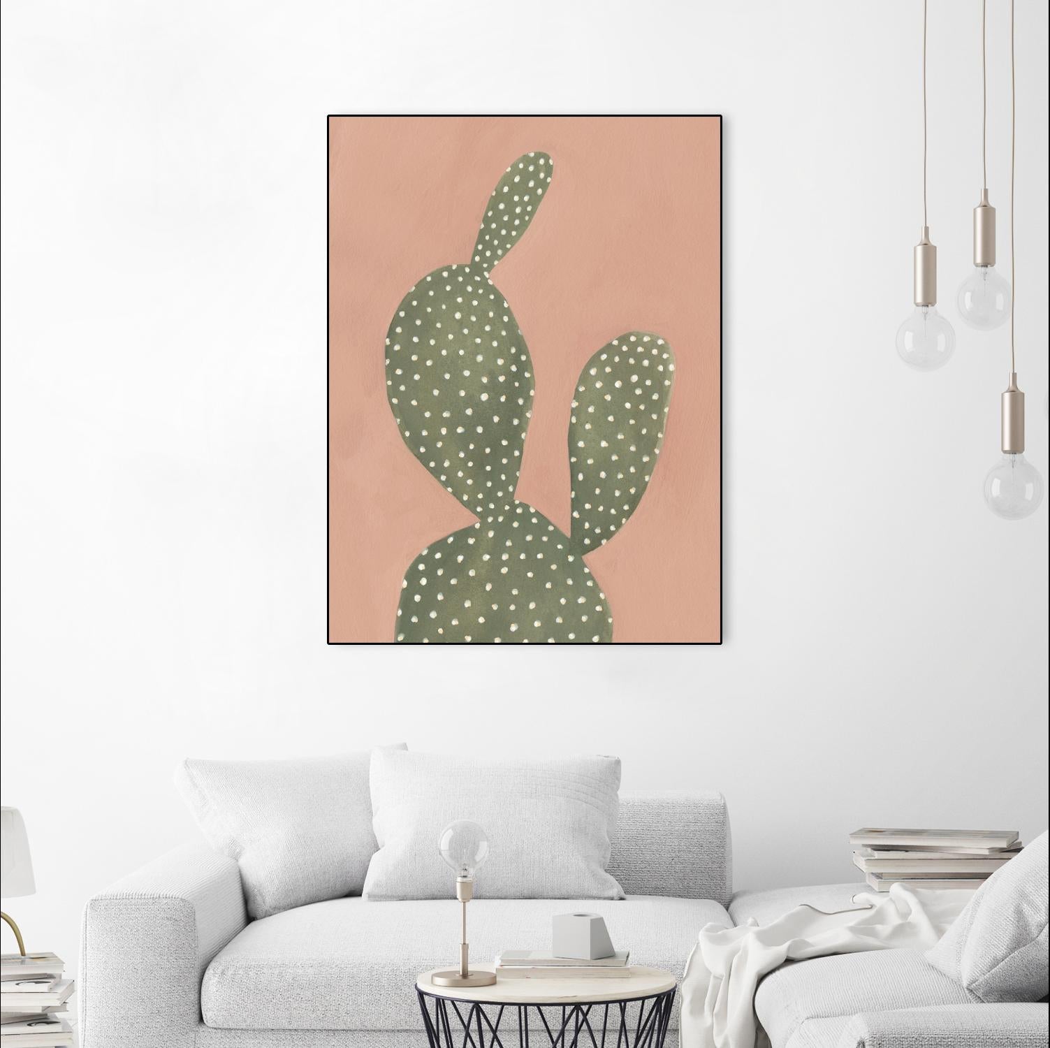 Coral Cacti I by Emma Scarvey on GIANT ART - coastal & tropical