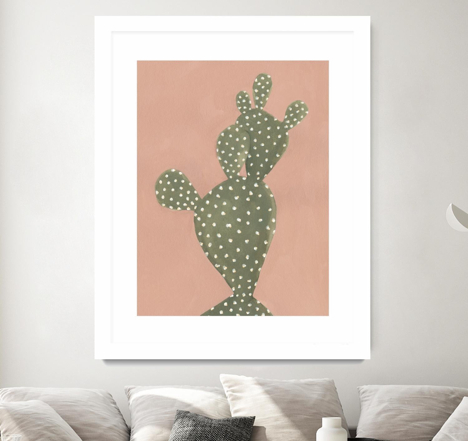 Coral Cacti II by Emma Scarvey on GIANT ART - coastal & tropical