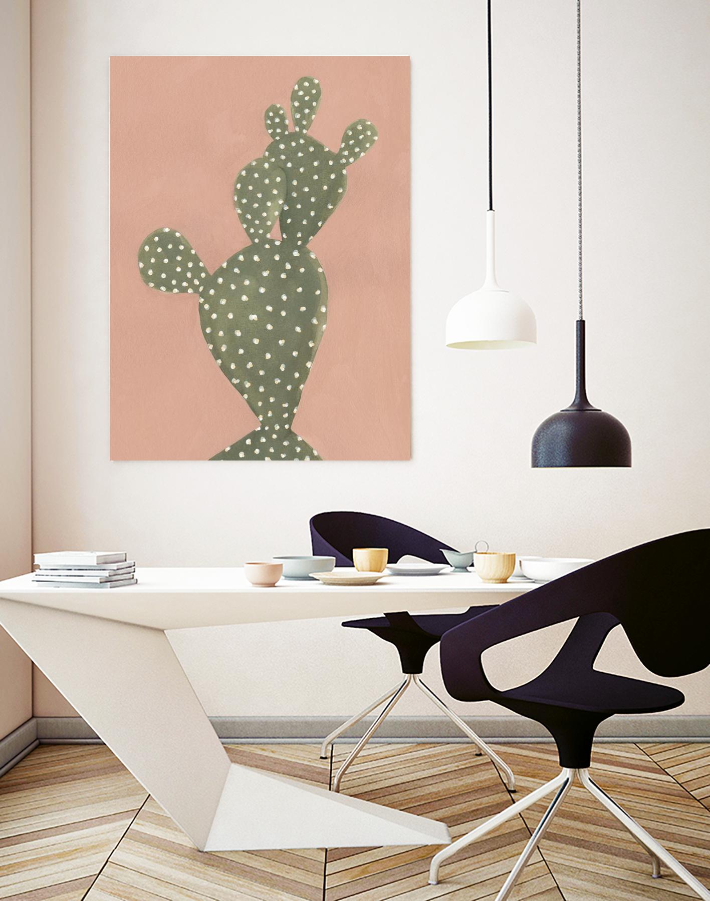 Coral Cacti II by Emma Scarvey on GIANT ART - coastal & tropical