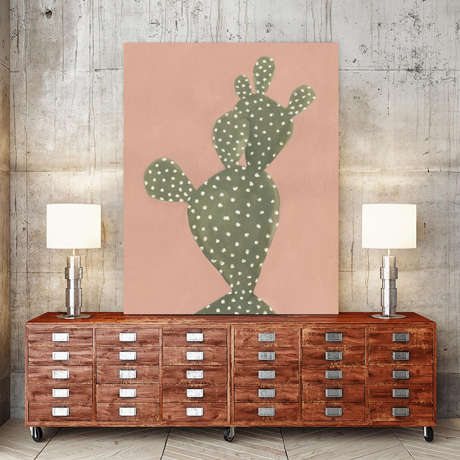Coral Cacti II by Emma Scarvey on GIANT ART - coastal & tropical