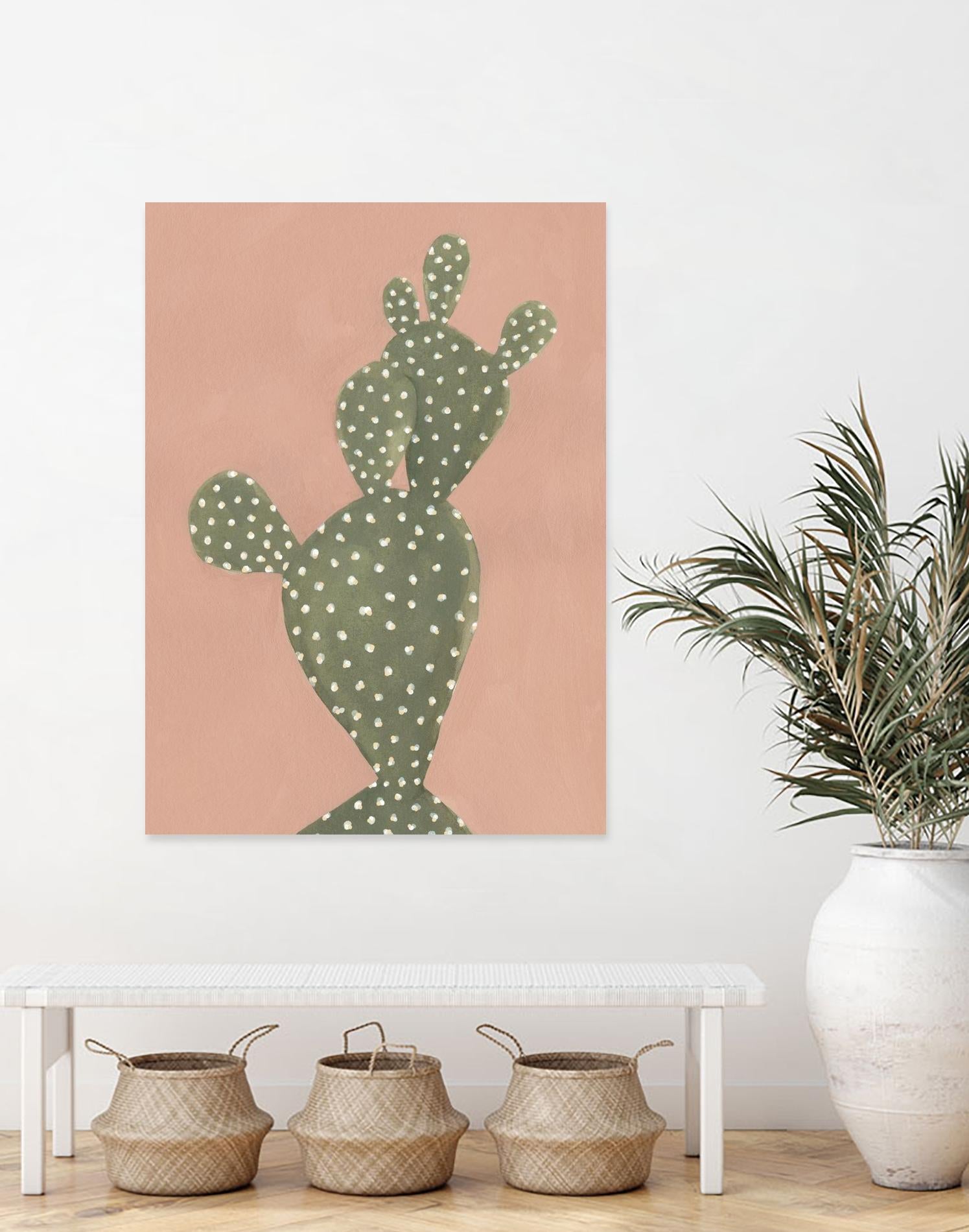 Coral Cacti II by Emma Scarvey on GIANT ART - coastal & tropical