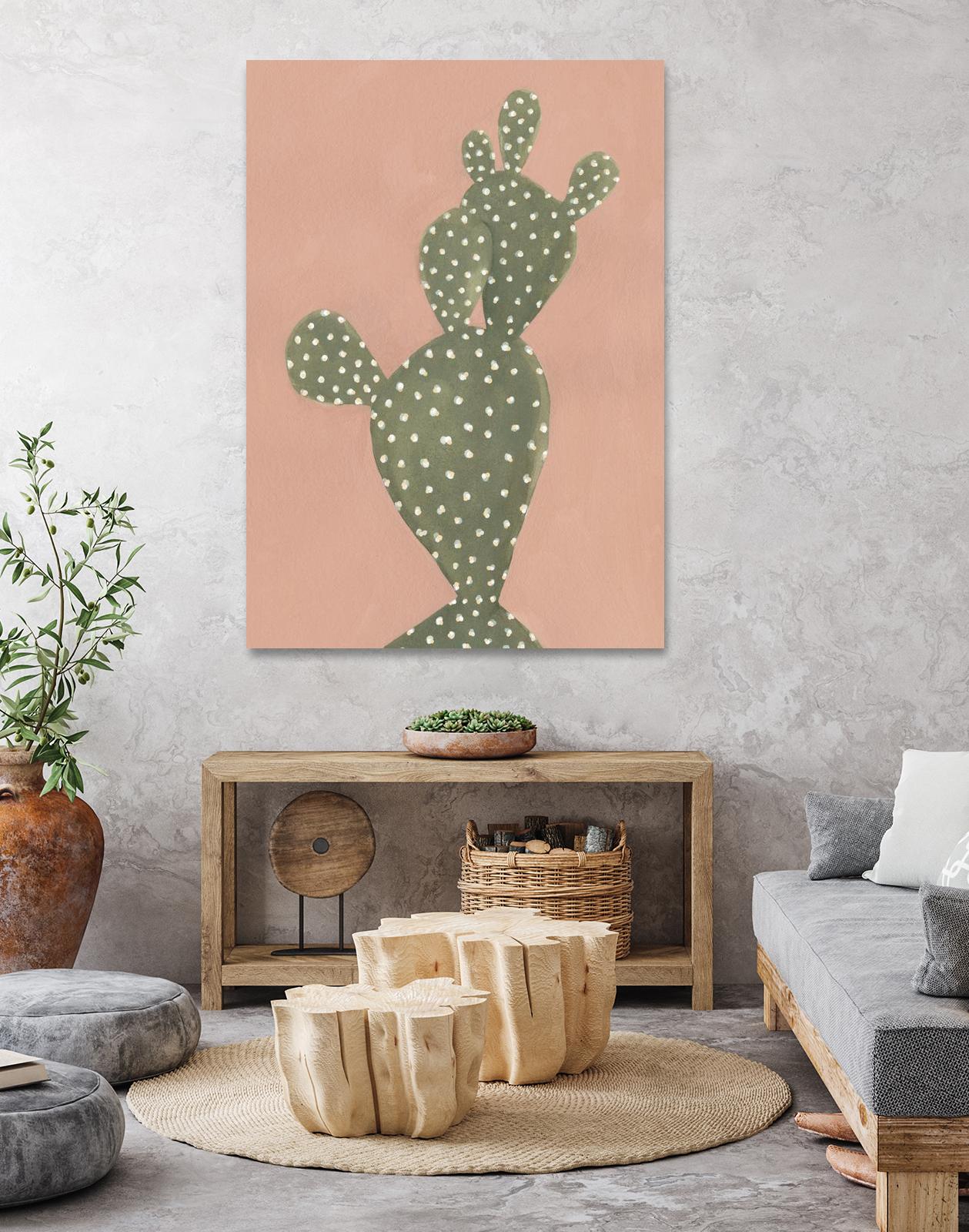 Coral Cacti II by Emma Scarvey on GIANT ART - coastal & tropical
