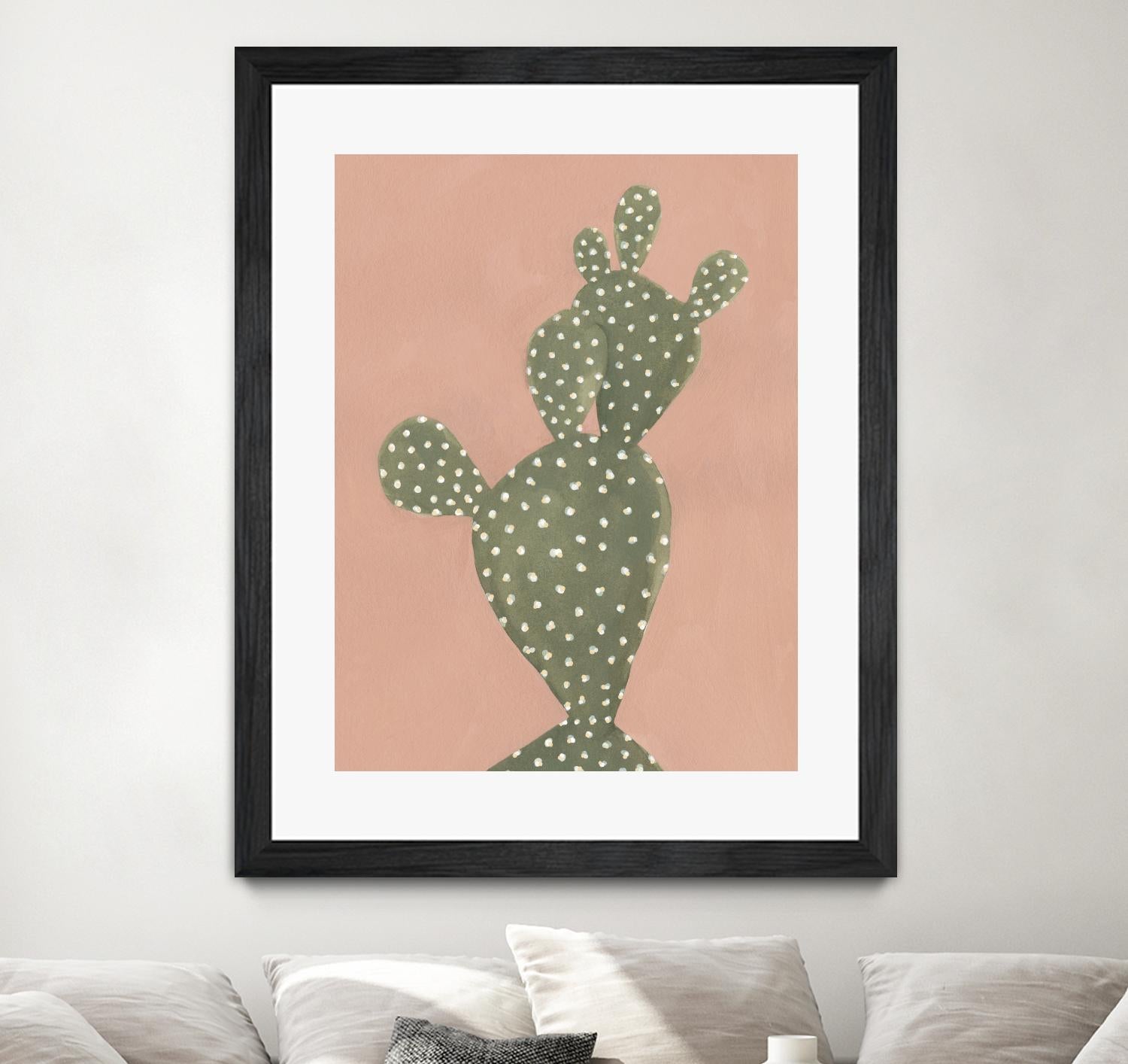 Coral Cacti II by Emma Scarvey on GIANT ART - coastal & tropical