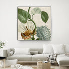 Cropped Turpin Tropicals II by Vision Studio on GIANT ART - green botanical & floral plant