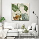 Cropped Turpin Tropicals II by Vision Studio on GIANT ART - green botanical & floral plant
