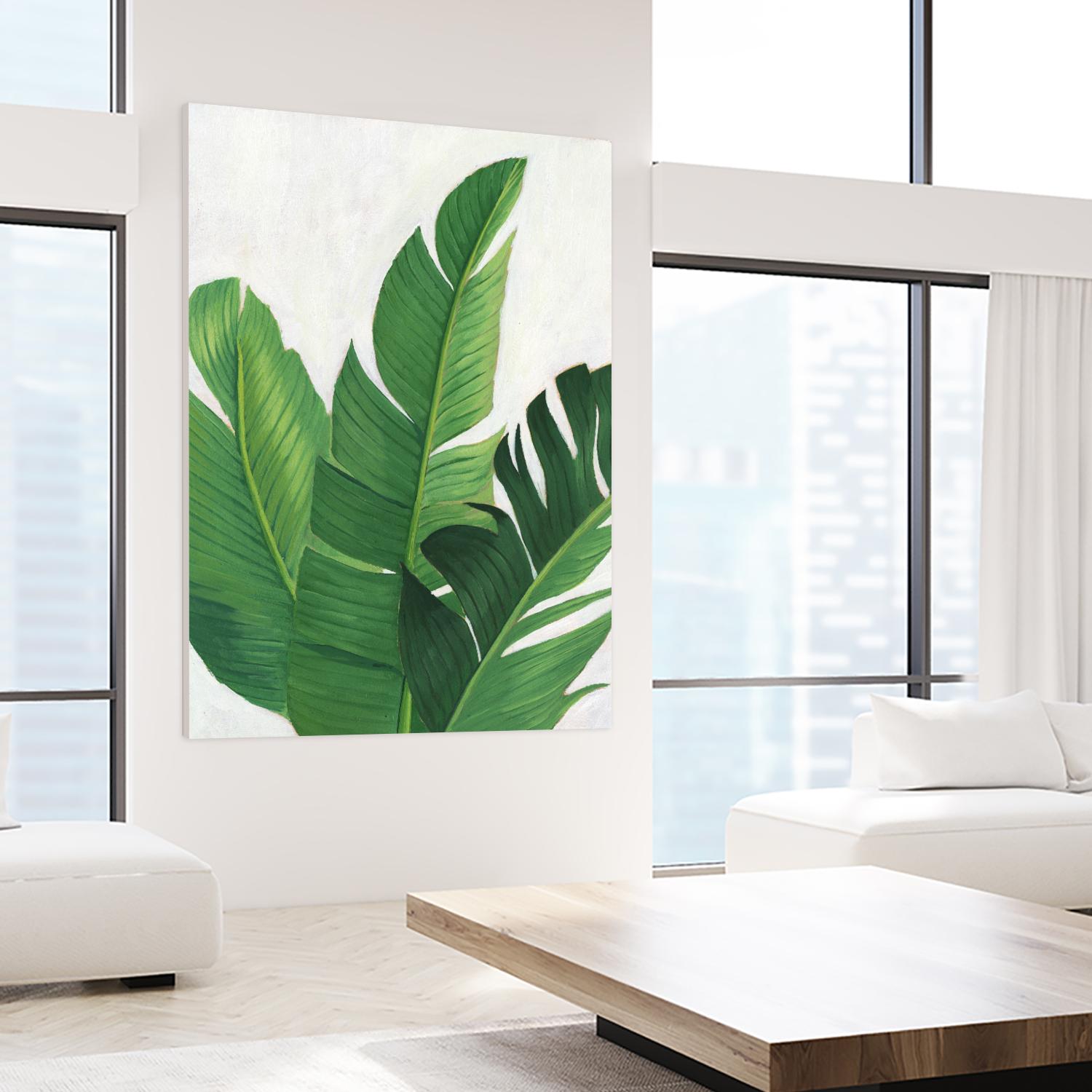 Pura Vida II by Grace Popp on GIANT ART - green coastal & tropical nature