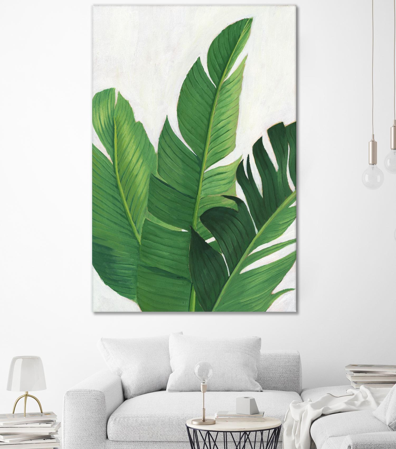 Pura Vida II by Grace Popp on GIANT ART - green coastal & tropical nature