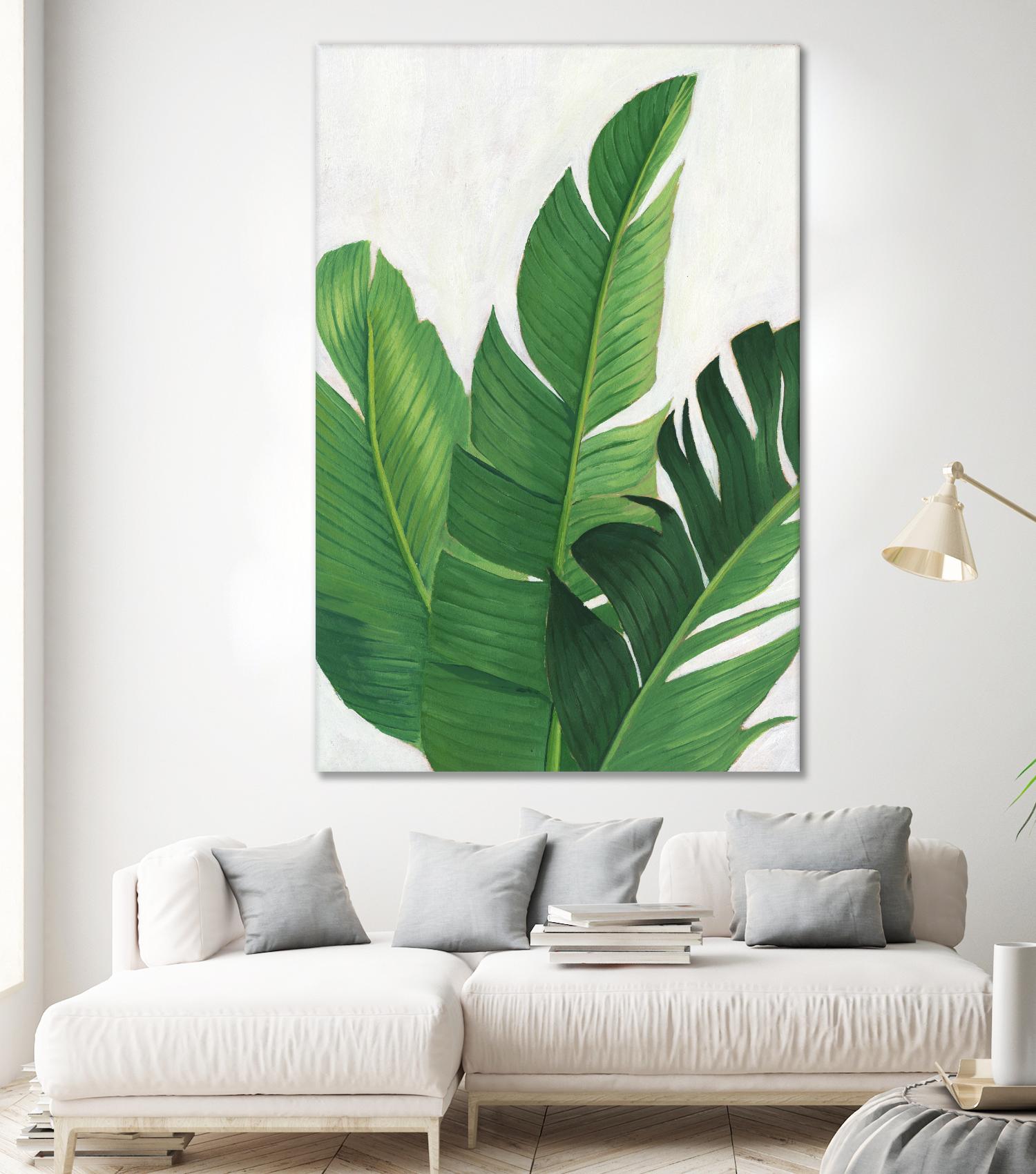 Pura Vida II by Grace Popp on GIANT ART - green coastal & tropical nature