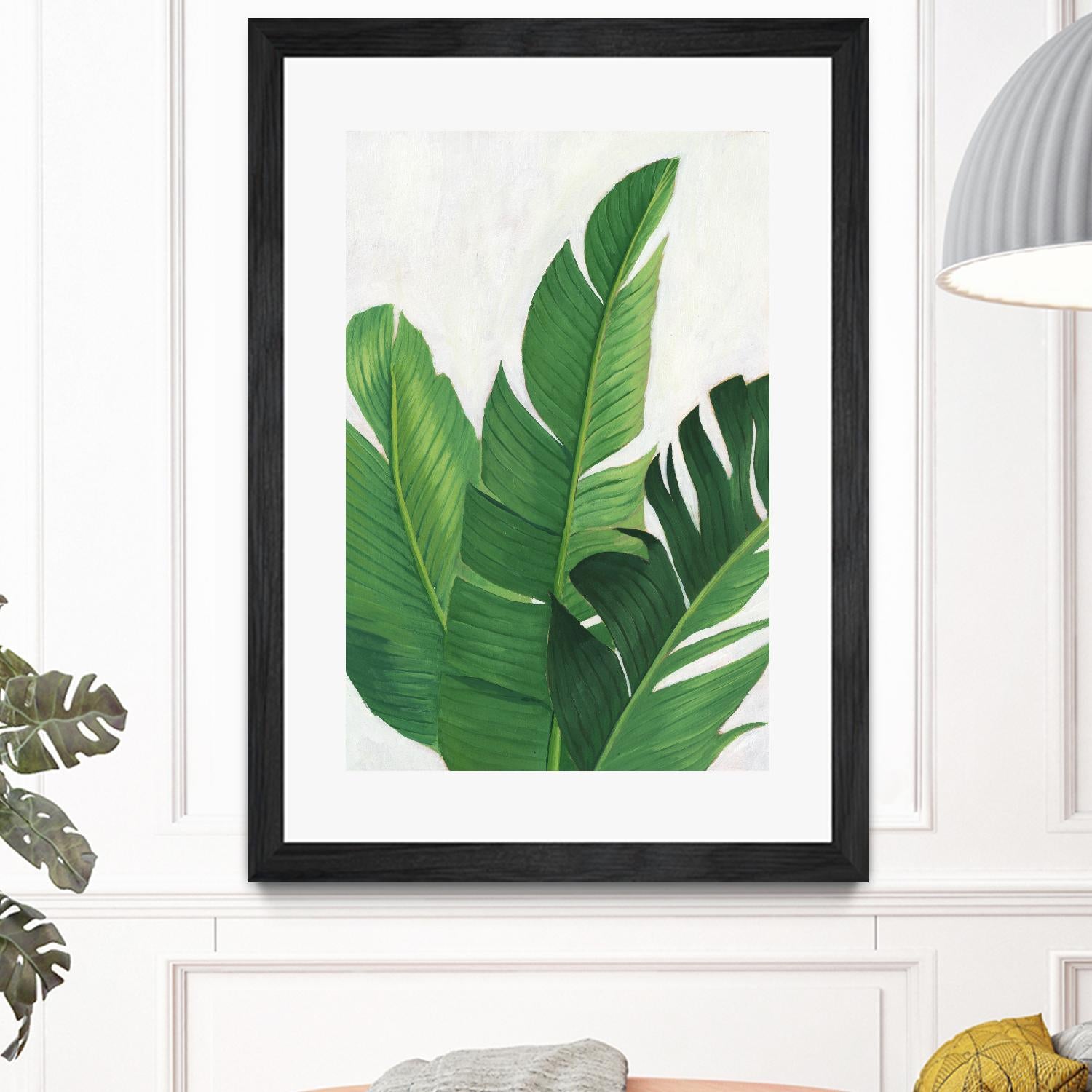 Pura Vida II by Grace Popp on GIANT ART - green coastal & tropical nature