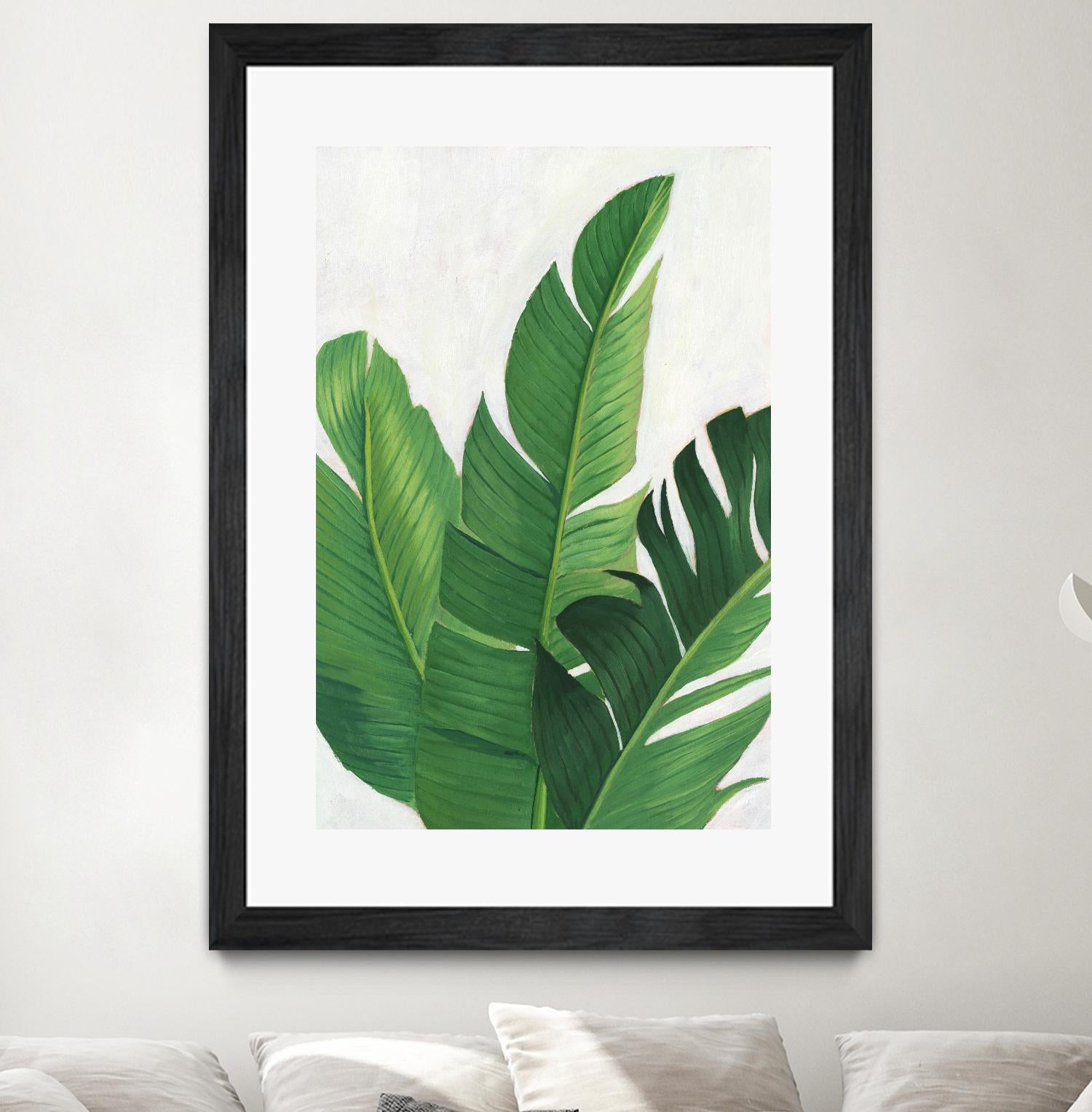 Pura Vida II by Grace Popp on GIANT ART - green coastal & tropical nature