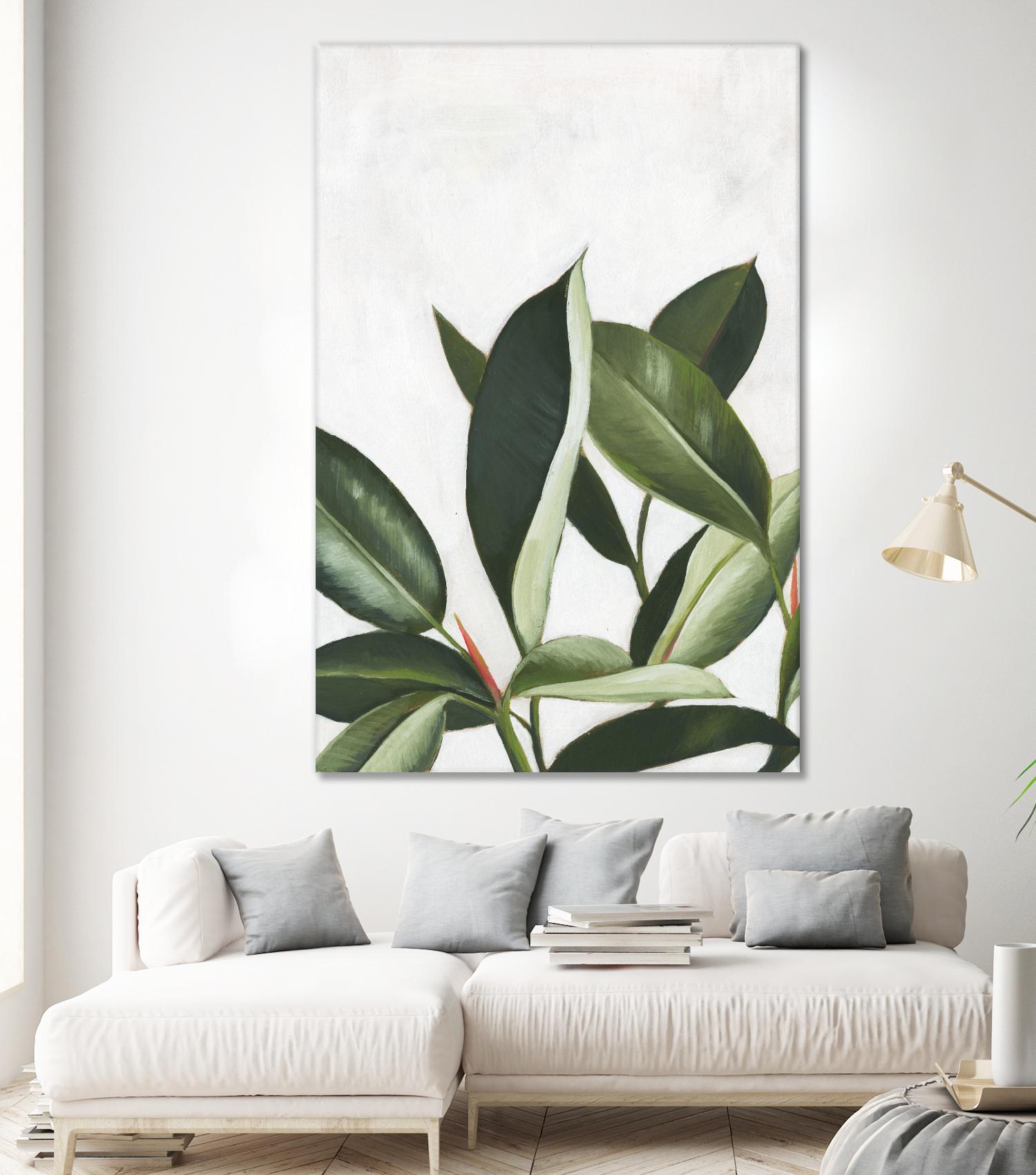 Pura Vida IV by Grace Popp on GIANT ART - green coastal & tropical abstract