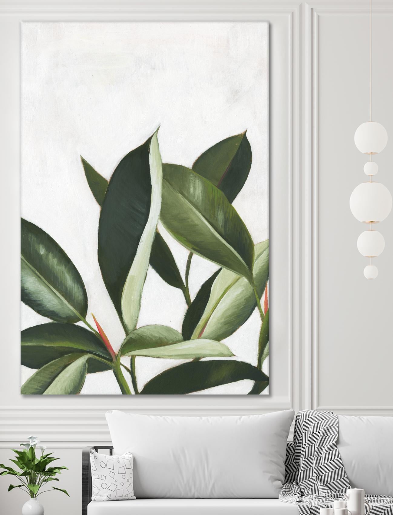 Pura Vida IV by Grace Popp on GIANT ART - green coastal & tropical abstract