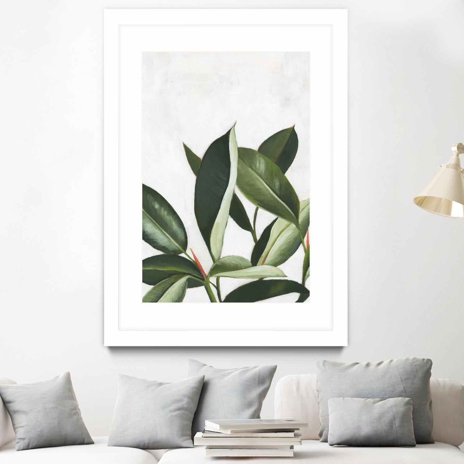 Pura Vida IV by Grace Popp on GIANT ART - green coastal & tropical abstract