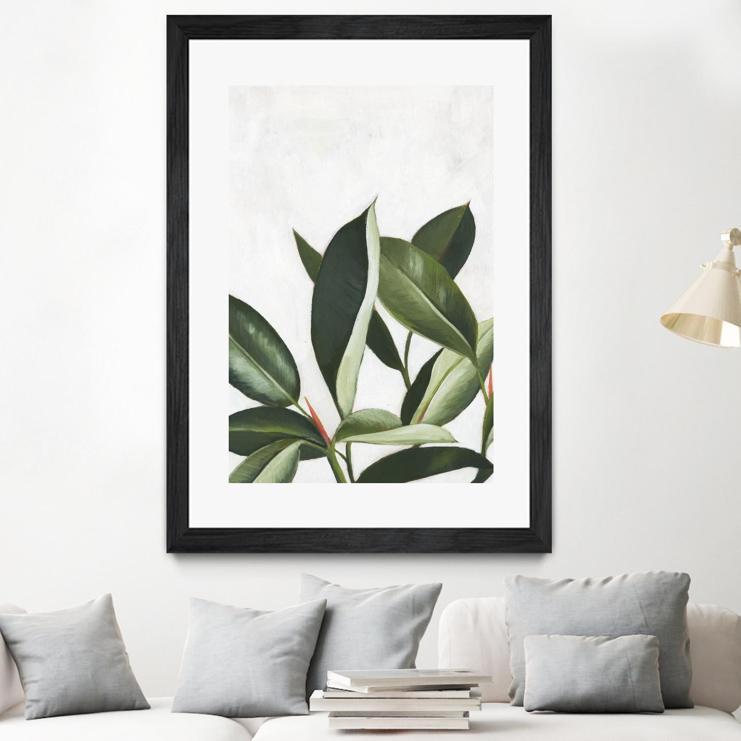 Pura Vida IV by Grace Popp on GIANT ART - green coastal & tropical abstract