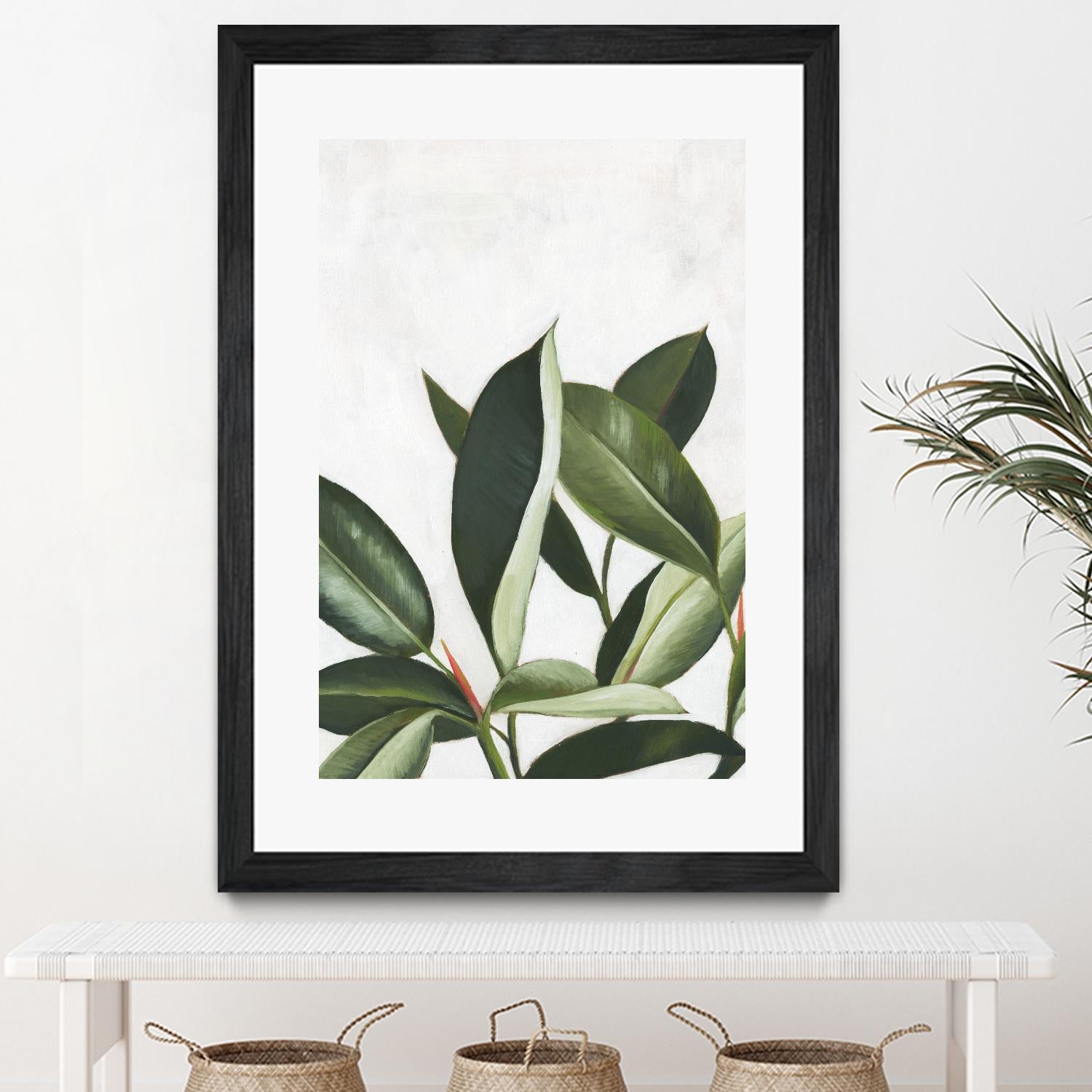 Pura Vida IV by Grace Popp on GIANT ART - green coastal & tropical abstract