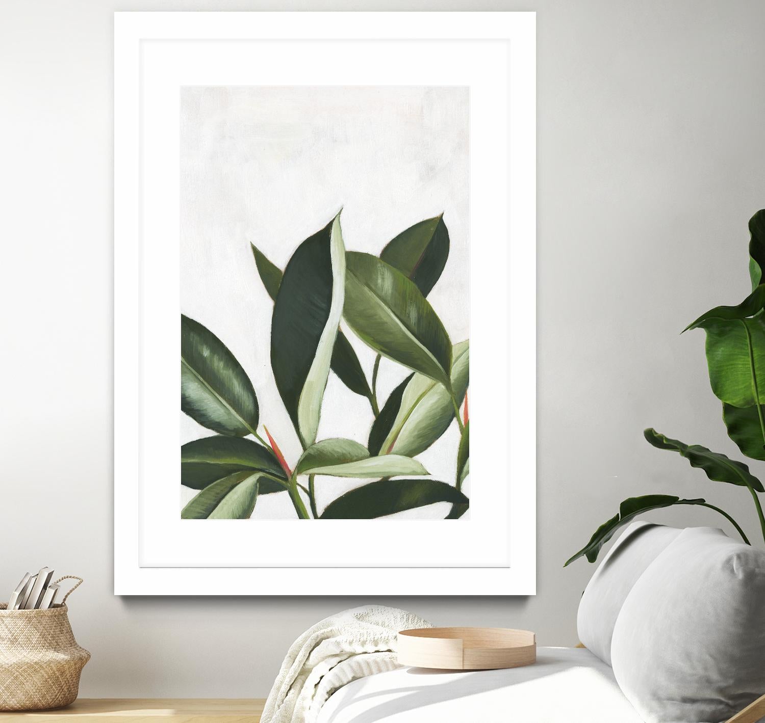 Pura Vida IV by Grace Popp on GIANT ART - green coastal & tropical abstract