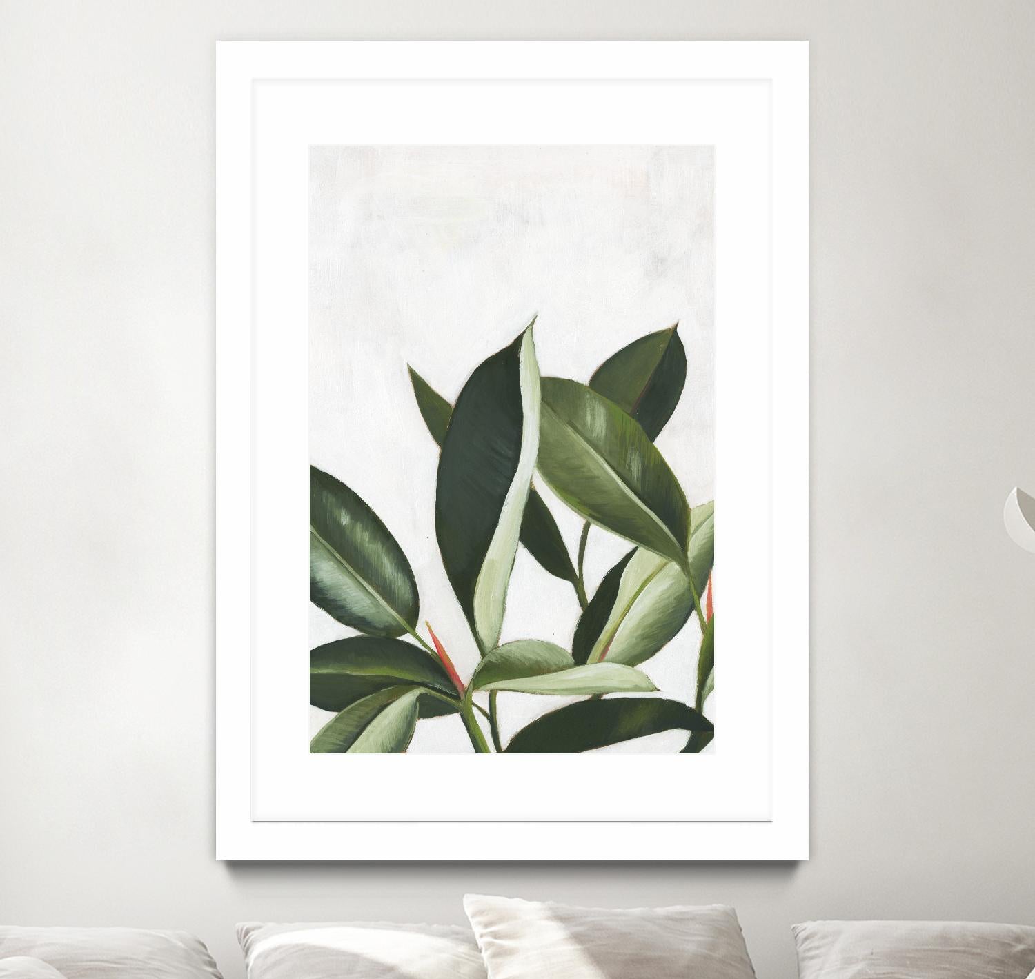 Pura Vida IV by Grace Popp on GIANT ART - green coastal & tropical abstract