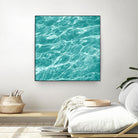 Ripple I by Chariklia Zarris on GIANT ART - blue coastal & tropical water