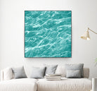 Ripple I by Chariklia Zarris on GIANT ART - blue coastal & tropical water