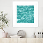 Ripple I by Chariklia Zarris on GIANT ART - blue coastal & tropical water